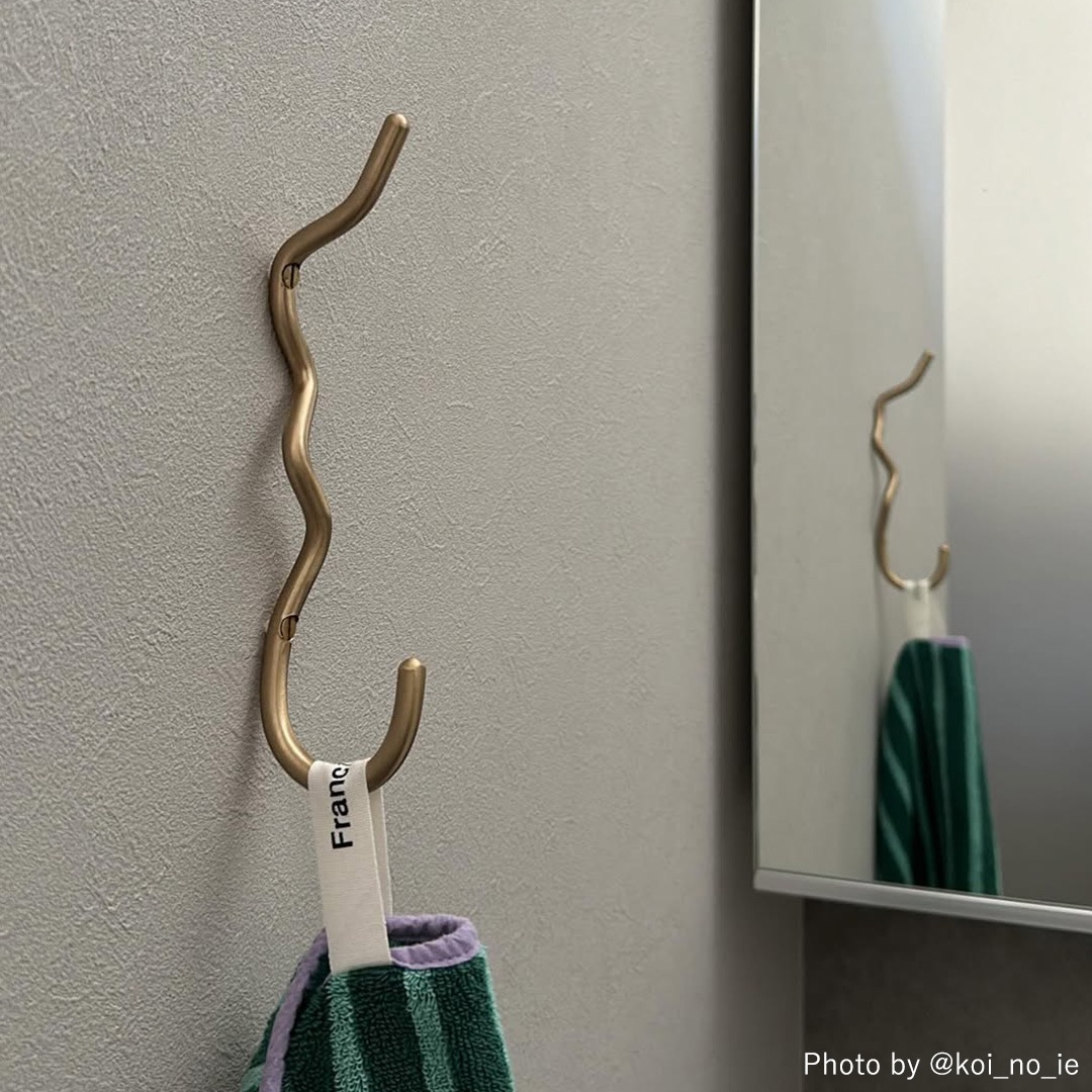 �ڤ櫓���ꡦ50%OFF��Ferm Living Curvature Hook �����Х��奢 �եå� �֥饹 �֥�å��֥饹 �̲� ����ƥꥢ �ɳݤ� �����ȥϥ󥬡� ������ �ե������ӥ� ������������Ź��