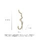 �ڤ櫓���ꡦ50%OFF��Ferm Living Curvature Hook �����Х��奢 �եå� �֥饹 �֥�å��֥饹 �̲� ����ƥꥢ �ɳݤ� �����ȥϥ󥬡� ������ �ե������ӥ� ������������Ź��