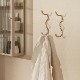 �ڤ櫓���ꡦ50%OFF��Ferm Living Curvature Hook �����Х��奢 �եå� �֥饹 �֥�å��֥饹 �̲� ����ƥꥢ �ɳݤ� �����ȥϥ󥬡� ������ �ե������ӥ� ������������Ź��