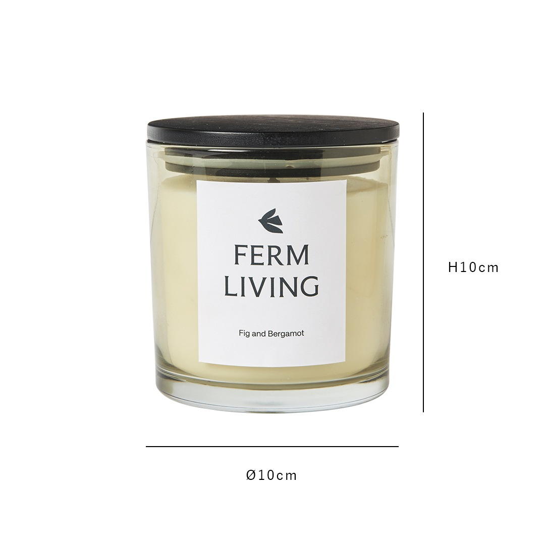��40��OFF��Ferm Living (�ե������ӥ�) Vitto Scented Candle (������ ����ƥåɥ����ɥ�) H10cm �ե������٥륬��å�/�֥饦�󥷥奬�� �̲�/����ƥꥢ/������/���ꥹ�ޥ�/������������Ź�ʡڹ���߸ˤ����