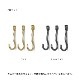 �ڤ櫓���ꡦ50%OFF��Ferm Living Curvature Hook �����Х��奢 �եå� 3�ĥ��å� �֥饹 �֥�å��֥饹 �̲� ����ƥꥢ �ɳݤ� �����ȥϥ󥬡� ������ �ե������ӥ� ������������Ź��