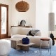 Ferm Living Rico Divan �ꥳ �ǥ������� R L ���ե� 2��3�ͳݤ� Brushed ���եۥ磻�� ����� �̲� ����ƥꥢ �ե������ӥ� ������������Ź�ʡڤ����󤻡�