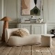 Ferm Living Rico Divan �ꥳ �ǥ������� R L ���ե� 2��3�ͳݤ� Brushed ���եۥ磻�� ����� �̲� ����ƥꥢ �ե������ӥ� ������������Ź�ʡڤ����󤻡�