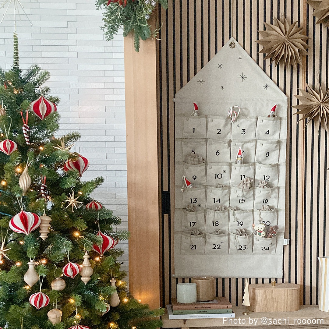 fermLiving　クリスマス刺繍オーナメント　8個セット fermLiving クリスマス刺繍オーナメント 8個セット fermLiving