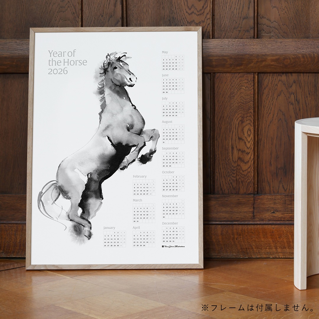 Teemu Jarvi (�ơ��ࡦ������) ��������/�ݥ����� Year of the Horse 2026 50��70cm �̲�/����ƥꥢ/������/����/��/������������Ź��