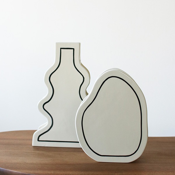 Ferm Living (եӥ) Paste Vase (ڡȥ١) Rounded ̲/ƥꥢ//Ź