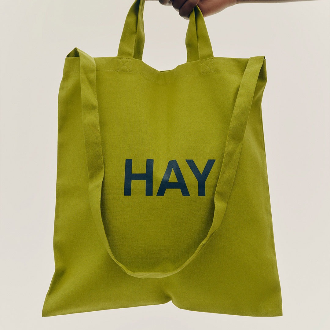 HAY TOTE BAG 2Way���� ���� �������֥롼 �ޥå��� ���������꡼�� �֥�å���ԥ� �С���ȥ���� �������ץ�� �إ� �ȡ��ȥХå�