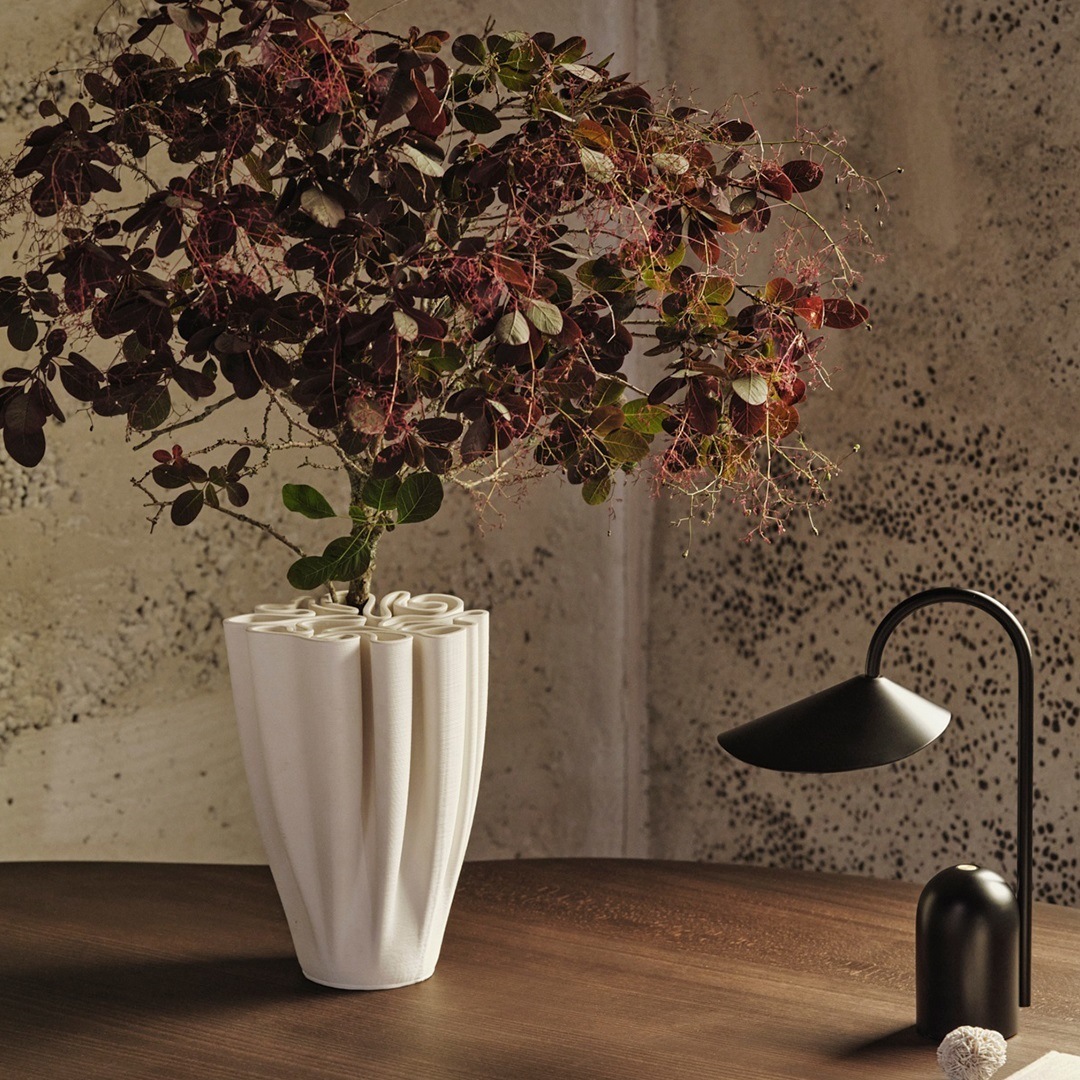 わけあり・50%OFF】Ferm Living Dedali Vase デダリ フラワーベース L