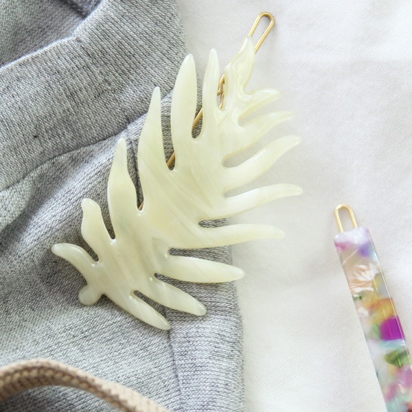 Pico (�ԥ�) �إ��ԥ� Leaf Hair Pin �̲�/�إ����������꡼ �ڥ᡼���ء�