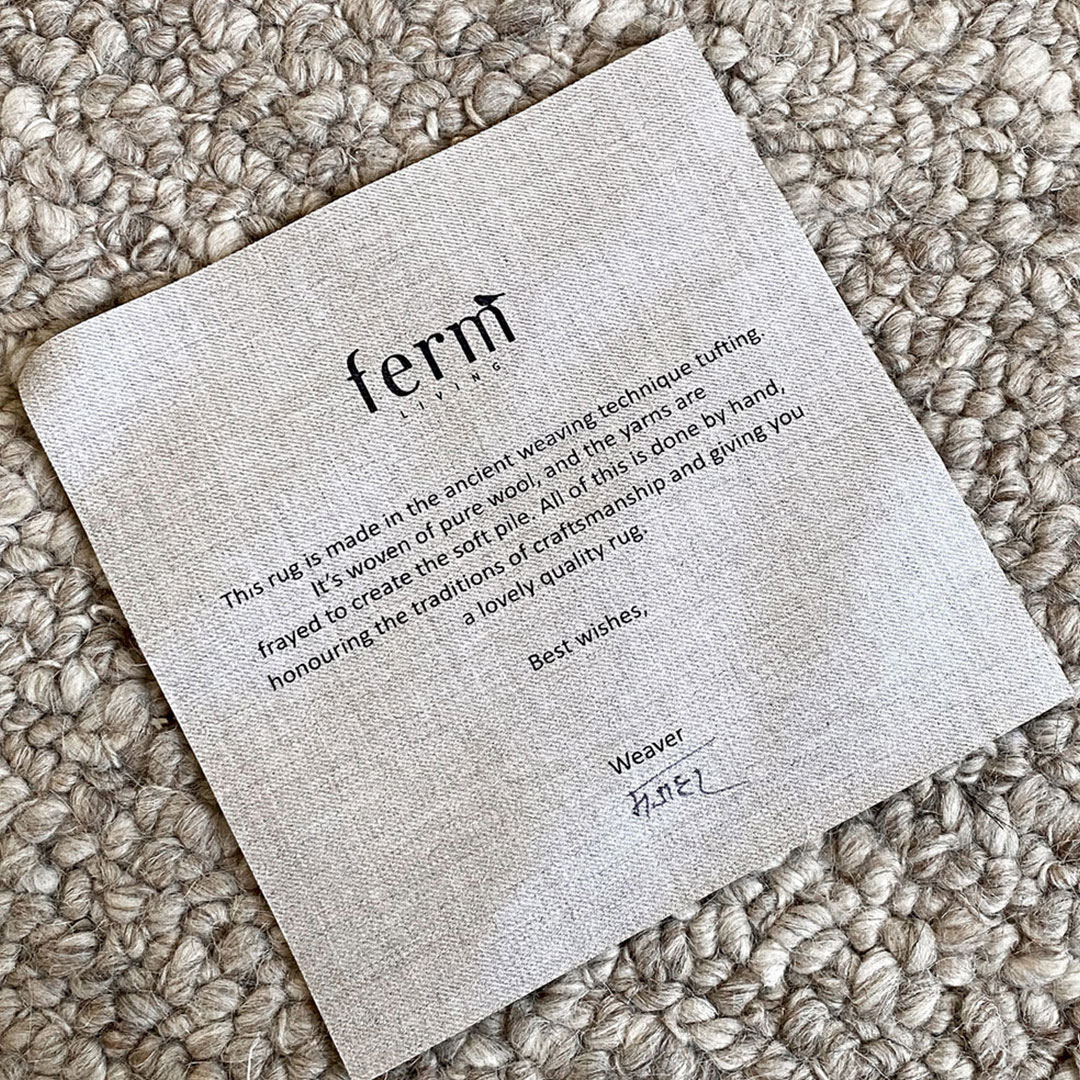 ��40��OFF��Ferm Living (�ե������ӥ�) Shade Loop Rug S �̲�/����ƥꥢ/������������Ź�ʡڹ���߸ˤ����