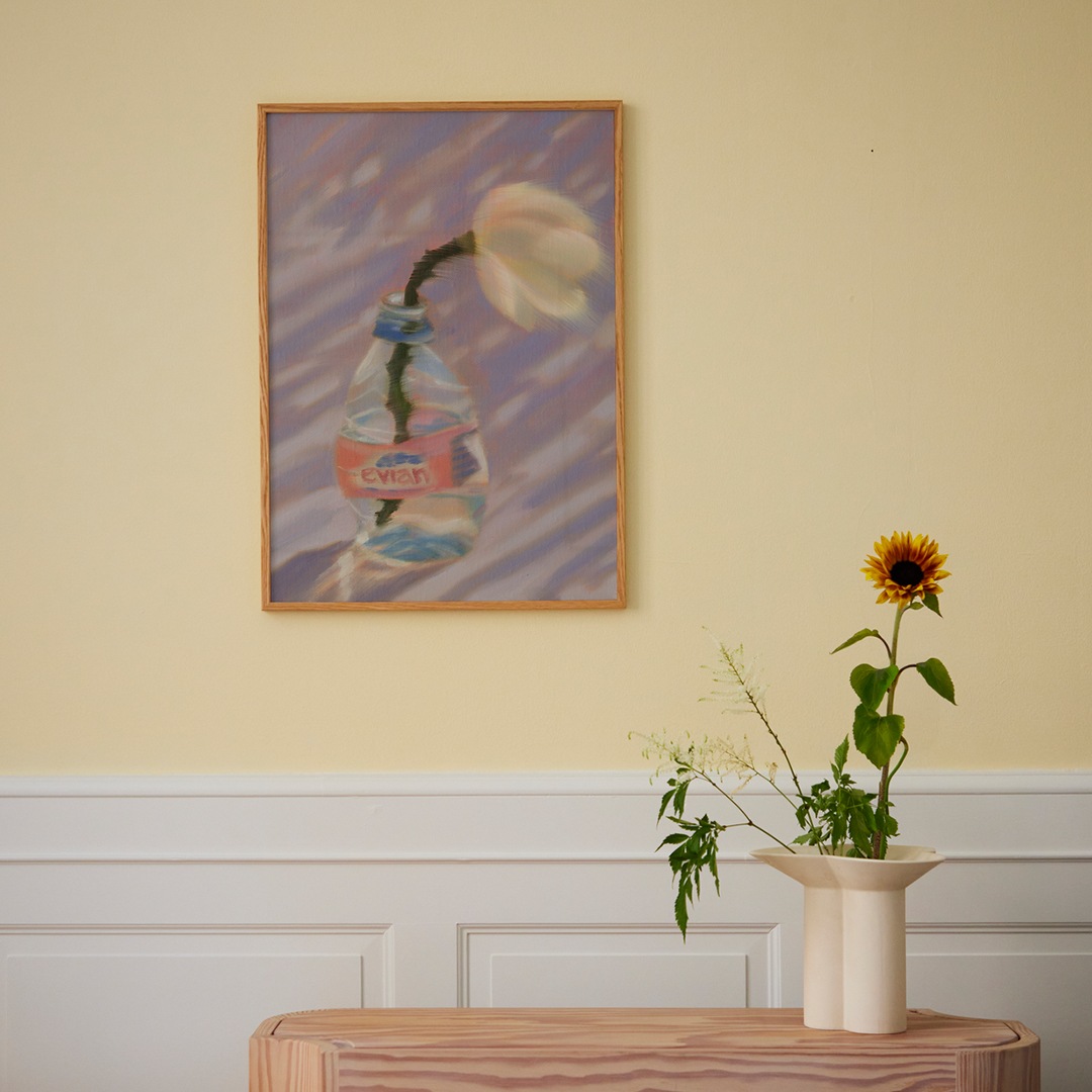 �ڥ����ڡ����оݡۡڤ����󤻡�Paper Collective (�ڡ��ѡ����쥯�ƥ���) �ݥ����� ��50��70�� Flower in a Bottle �̲�/����ƥꥢ/������/������������Ź�ʡڿ��ǥ������