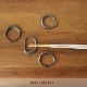 �ڤ櫓���ꡦ50%OFF��Ferm Living Flow Napkin Rings �ե��� �ʥץ����� 4�ĥ��å� �֥饹 �֥�å��֥饹 �̲� ����ƥꥢ ���ꥹ�ޥ� �ơ��֥륦���� �ե������ӥ� ������������Ź��