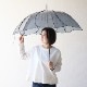 because (ӥ) ե֥/ꥢ Clear Umbrella Color Piping 졼/֥饦/ۥ磻 ѥԥ/Х顼/ե/Ĺ//ӥˡ뻱//쥤󥰥å/߱