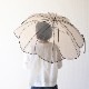 because (ӥ) ե֥/ꥢ Clear Umbrella Color Piping 졼/֥饦/ۥ磻 ѥԥ/Х顼/ե/Ĺ//ӥˡ뻱//쥤󥰥å/߱