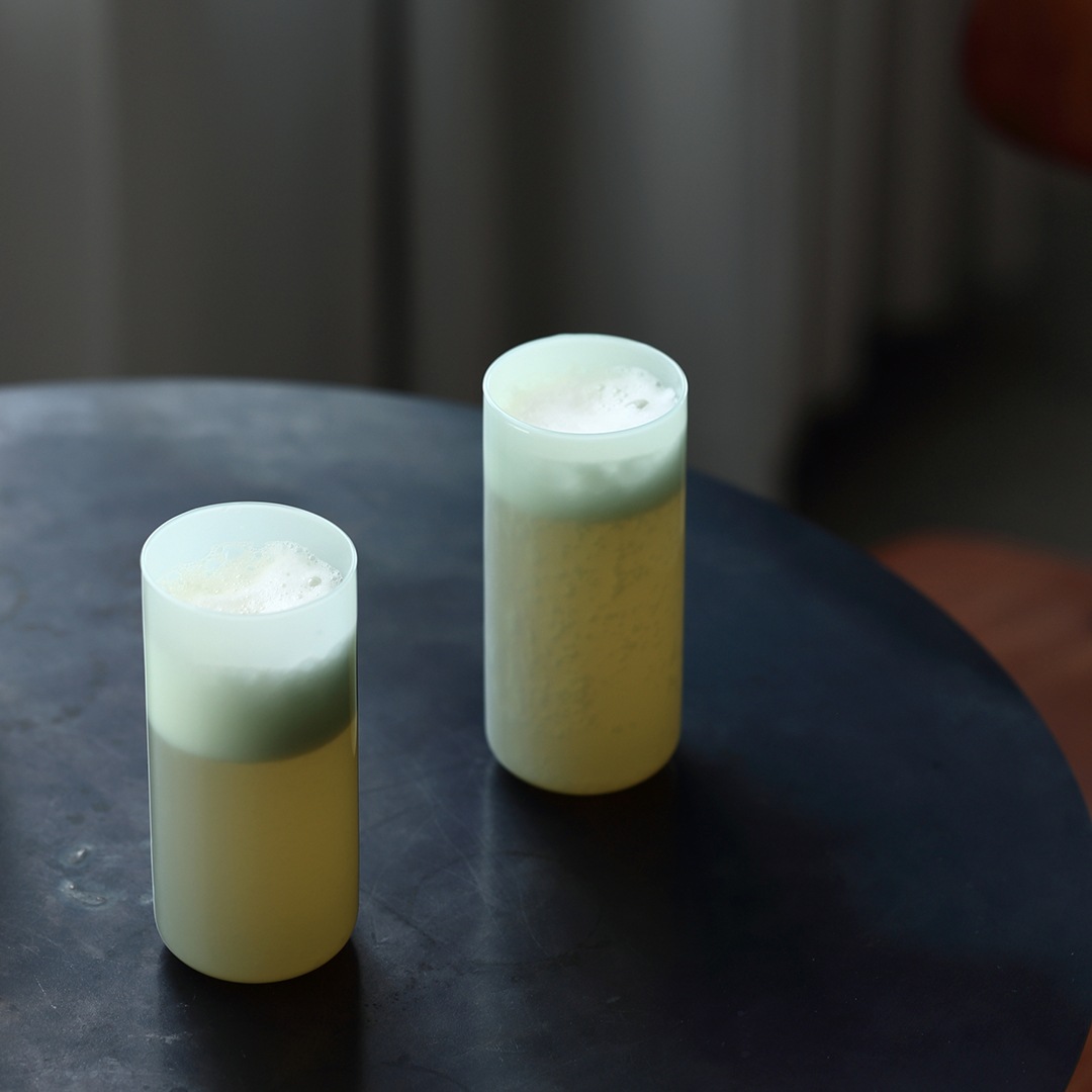 ideaco (���ǥ���) milk glass HAKU slim 2�ĥ��å� �ۥ磻��/�ߥ�� ���饹/���饹����/����֥顼/��Ǯ