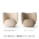 Ferm Living Rico Lounge Chair �ꥳ �饦�󥸥����� Brushed ���եۥ磻�� ����� �̲� ����ƥꥢ �ե������ӥ� ������������Ź�ʡڤ����󤻡�