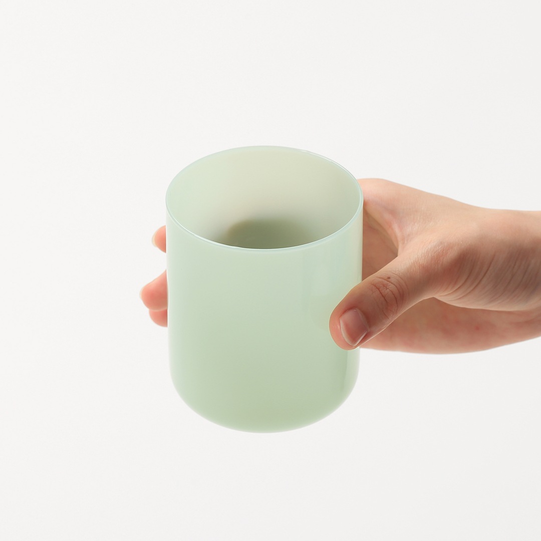 ideaco (���ǥ���) milk glass HAKU medium 2�ĥ��å� �ۥ磻��/�ߥ�� ���饹/���饹����/����֥顼/��Ǯ