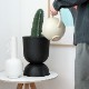 �ڤ櫓���ꡦ50%OFF��Ferm Living Hourglass Pot ������饹 �ݥå� XS �֥�å� �����ߥ� �̲� ȭ���С� ����ȭ ����ƥꥢ �ե������ӥ� ������������Ź��