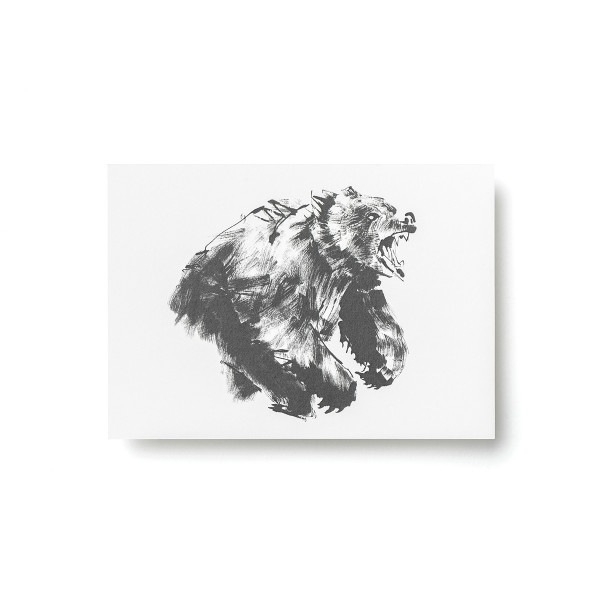 ��50%OFF��Teemu Jarvi (�ơ��ࡦ������) �ݥ��ȥ����� A6 ROARING BEAR (�ҥ���) �̲�/����ƥꥢ/������������Ź��/�ݥ������ڥ᡼���ء�