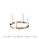 �ڹ���߸ˤ����Ferm Living (�ե������ӥ�) Candle Holder Circle Small �̲�/����ƥꥢ/������������Ź��