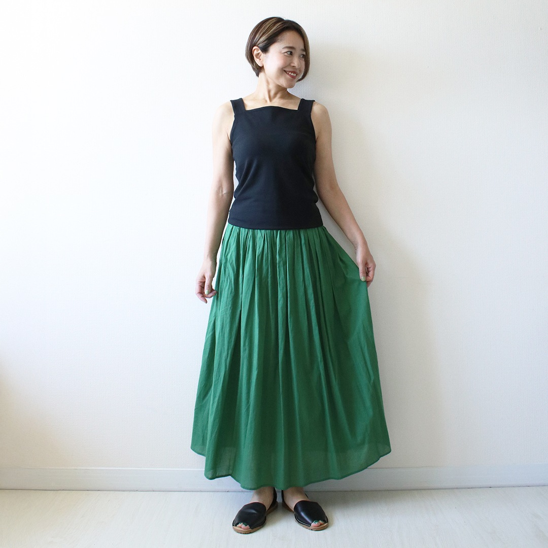 Sans Souci 34�� ���鸫�����ʤ���ͤΥ��åȥ󥿥󥯥ȥå� M L �ۥ磻�� �֥�å� ���󥹡���