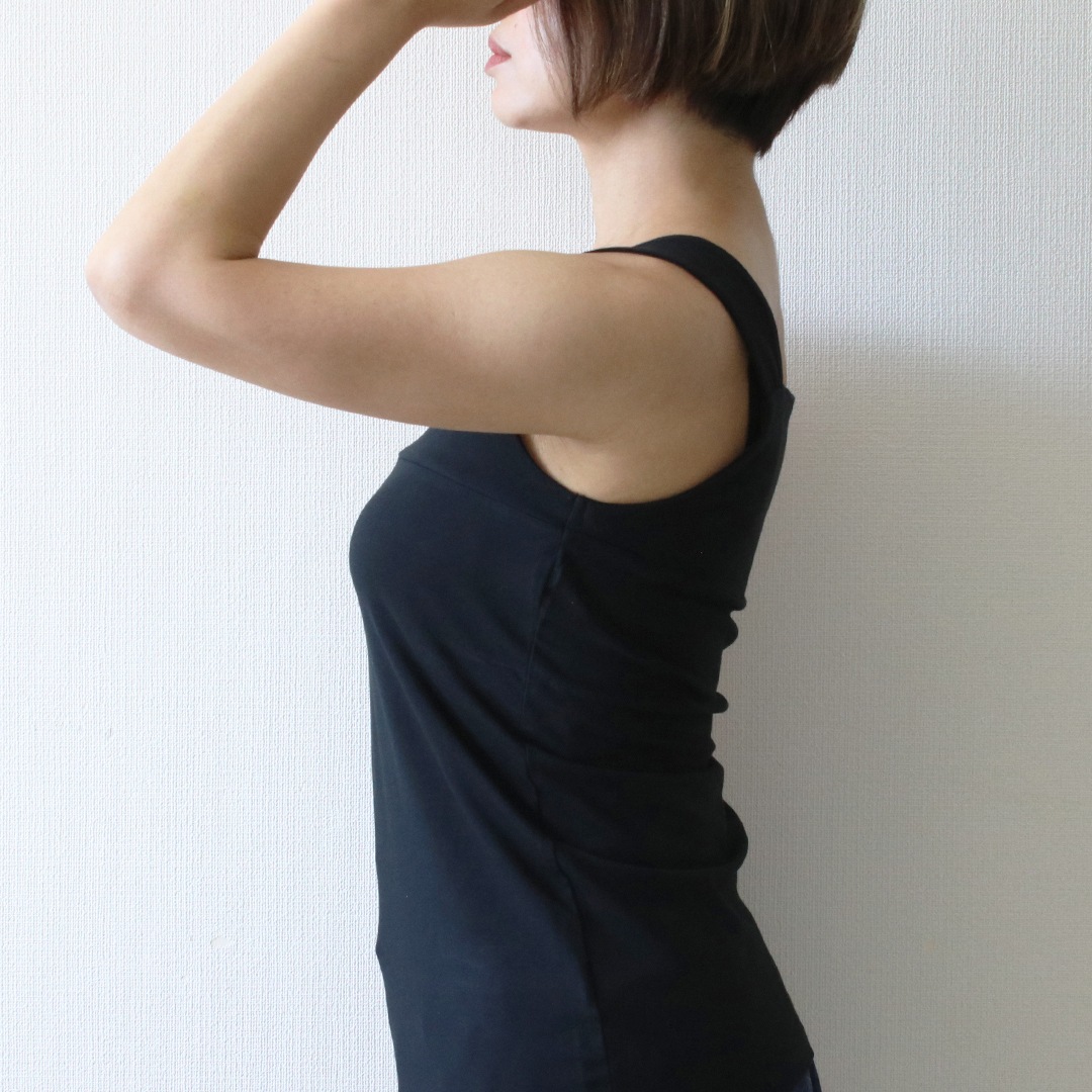 Sans Souci 34�� ���鸫�����ʤ���ͤΥ��åȥ󥿥󥯥ȥå� M L �ۥ磻�� �֥�å� ���󥹡���