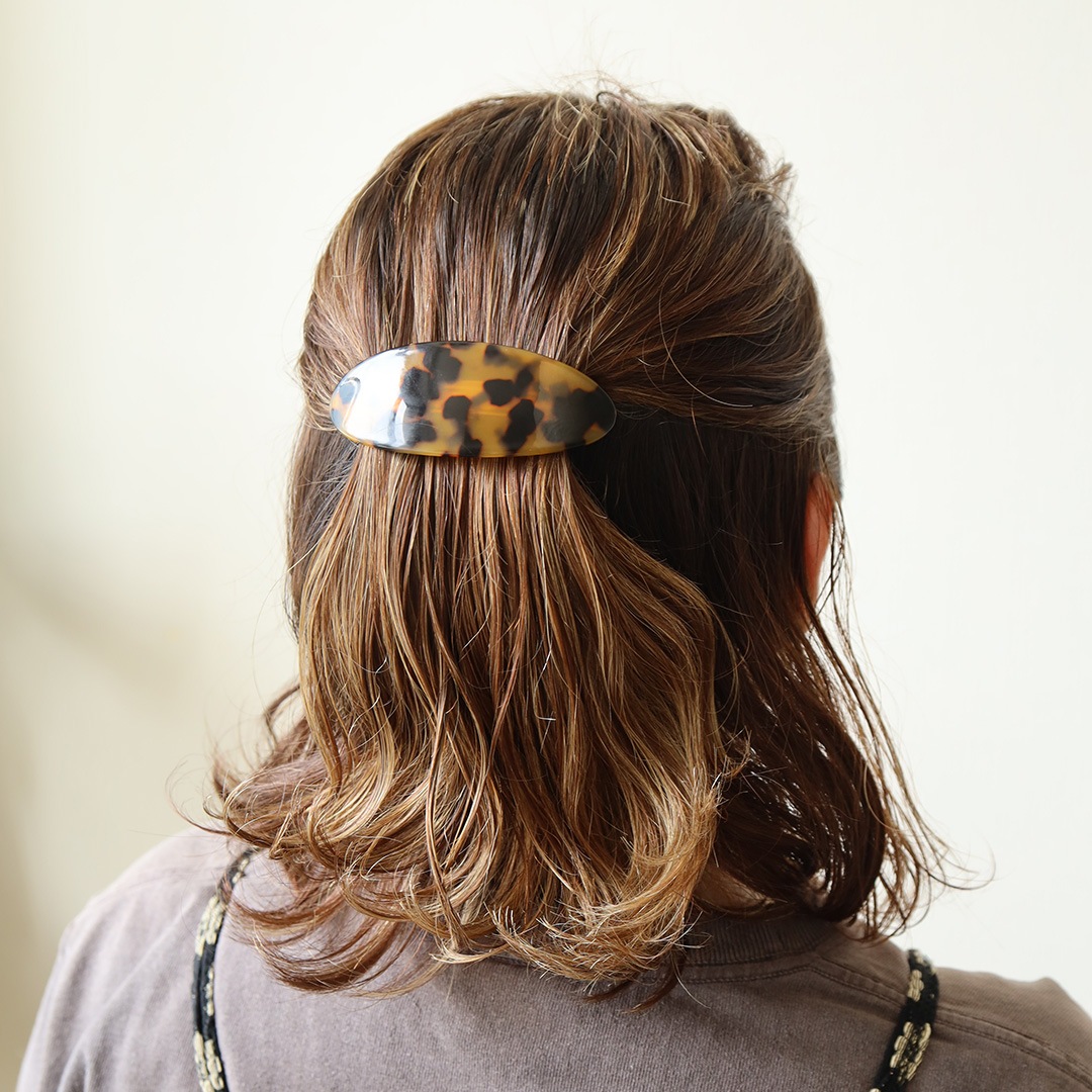 Pico (�ԥ�) Mie Hair Barrette �쥪/�ե��쥹��/�٥꡼MOP/����MOP �̲�/�إ����������꡼/�Х�å�