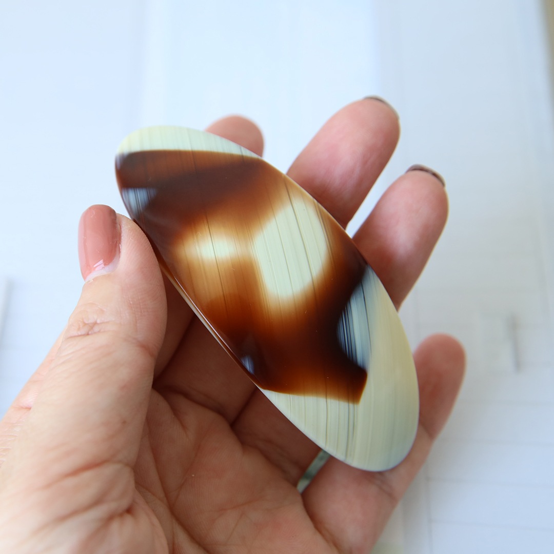 Pico (�ԥ�) Mie Hair Barrette �쥪/�ե��쥹��/�٥꡼MOP/����MOP �̲�/�إ����������꡼/�Х�å�