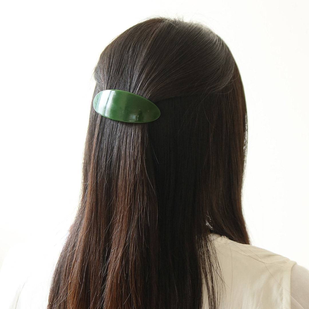 Pico (�ԥ�) Mie Hair Barrette �쥪/�ե��쥹��/�٥꡼MOP/����MOP �̲�/�إ����������꡼/�Х�å�