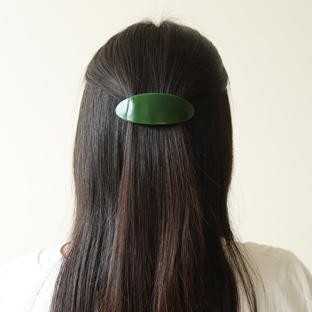 Pico (�ԥ�) Mie Hair Barrette �쥪/�ե��쥹��/�٥꡼MOP/����MOP �̲�/�إ����������꡼/�Х�å�