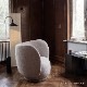 Ferm Living Rico Lounge Chair �ꥳ �饦�󥸥����� ��ž�� Boucle ���եۥ磻�� ����� �̲� ����ƥꥢ �ե������ӥ� ������������Ź�ʡڤ����󤻡�