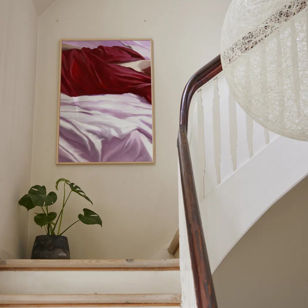 �ڥ����ڡ����оݡۡڤ����󤻡�Paper Collective (�ڡ��ѡ����쥯�ƥ���) �ݥ����� ��50��70��Burgundy Shirt �̲�/����ƥꥢ/������/������������Ź��