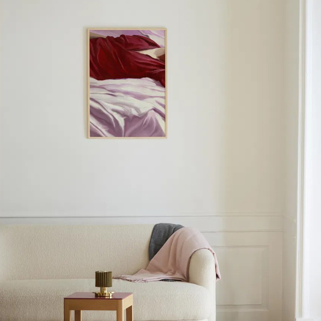 �ڥ����ڡ����оݡۡڤ����󤻡�Paper Collective (�ڡ��ѡ����쥯�ƥ���) �ݥ����� ��50��70��Burgundy Shirt �̲�/����ƥꥢ/������/������������Ź��