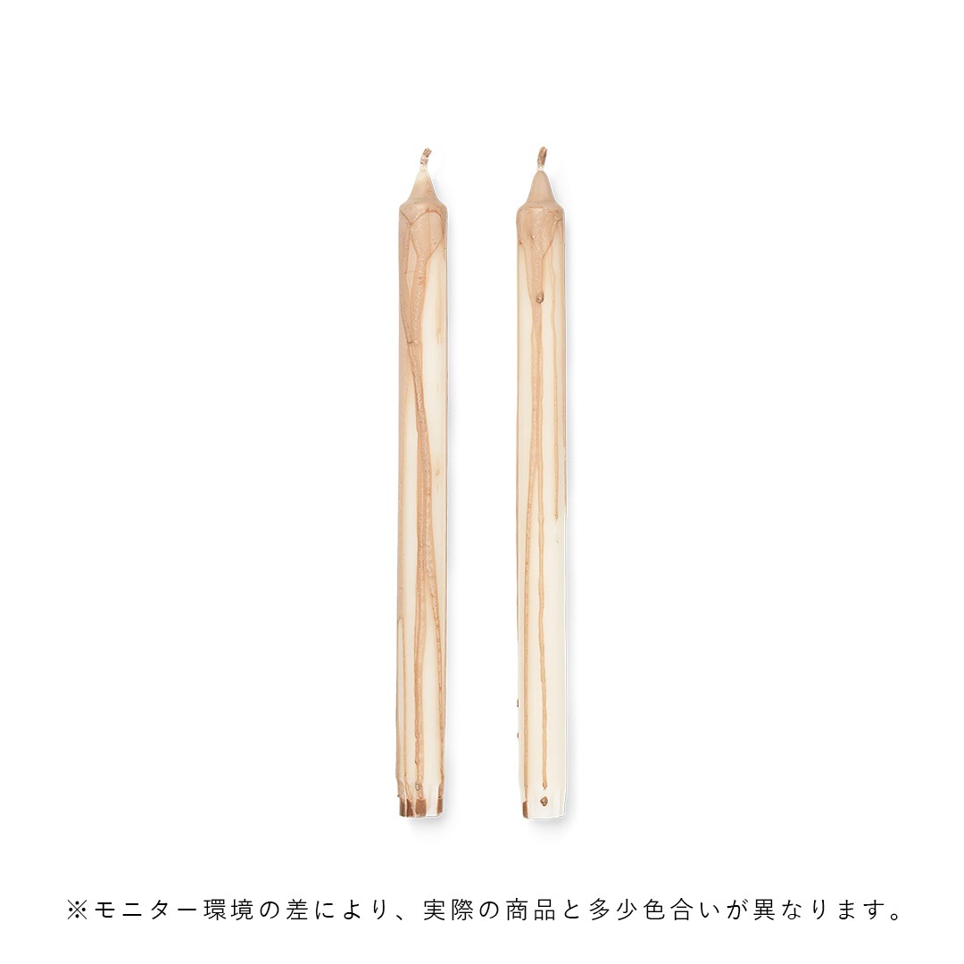 ��50��OFF��Ferm Living (�ե������ӥ�) Dryp Candles Set of 2 �١����� �̲�/����ƥꥢ/������������Ź�ʡڹ���߸ˤ����