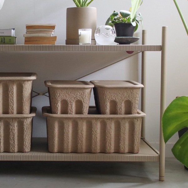 ڹ߸ˤFerm Living (եӥ) Paper Pulp Boxʥڡѡѥץܥå ĥå S ̲/ƥꥢ/Ǽ/ŹڥХåڡоݡ