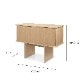 ڤ󤻡Ferm Living (եӥ) Stilt Sideboard (ƥ ɥܡ) 󥰥 ʥ륪 ̲/ƥꥢ/ê//Ҷ/ŹʡڥХåڡоݡ