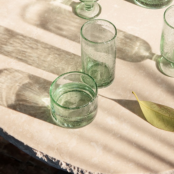 �ڤ櫓���ꡦ50%OFF��Ferm Living Oli Water Glass Low ���� �������������饹 ���� ����С� �ꥵ�����륯�ꥢ �̲� ���� ���饹 �ե������ӥ� ������������Ź��
