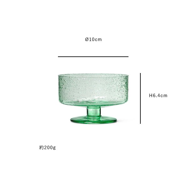�ڤ櫓���ꡦ50%OFF��Ferm Living Oli Dessert Cup ���� �ǥ����ȥ��å� ����С� �ꥵ�����륯�ꥢ �̲� ���� ���饹 �ե������ӥ� ������������Ź��