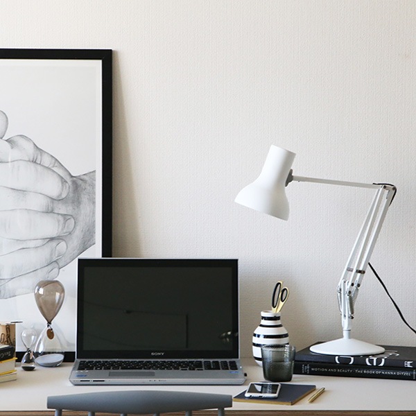 �ڤ����󤻡�ANGLEPOISE�ʥ��󥰥�ݥ���) Type75 mini�ǥ������� �ߥ� Alpine White�ۥ磻�� ������͢���ʡ� ���緿������