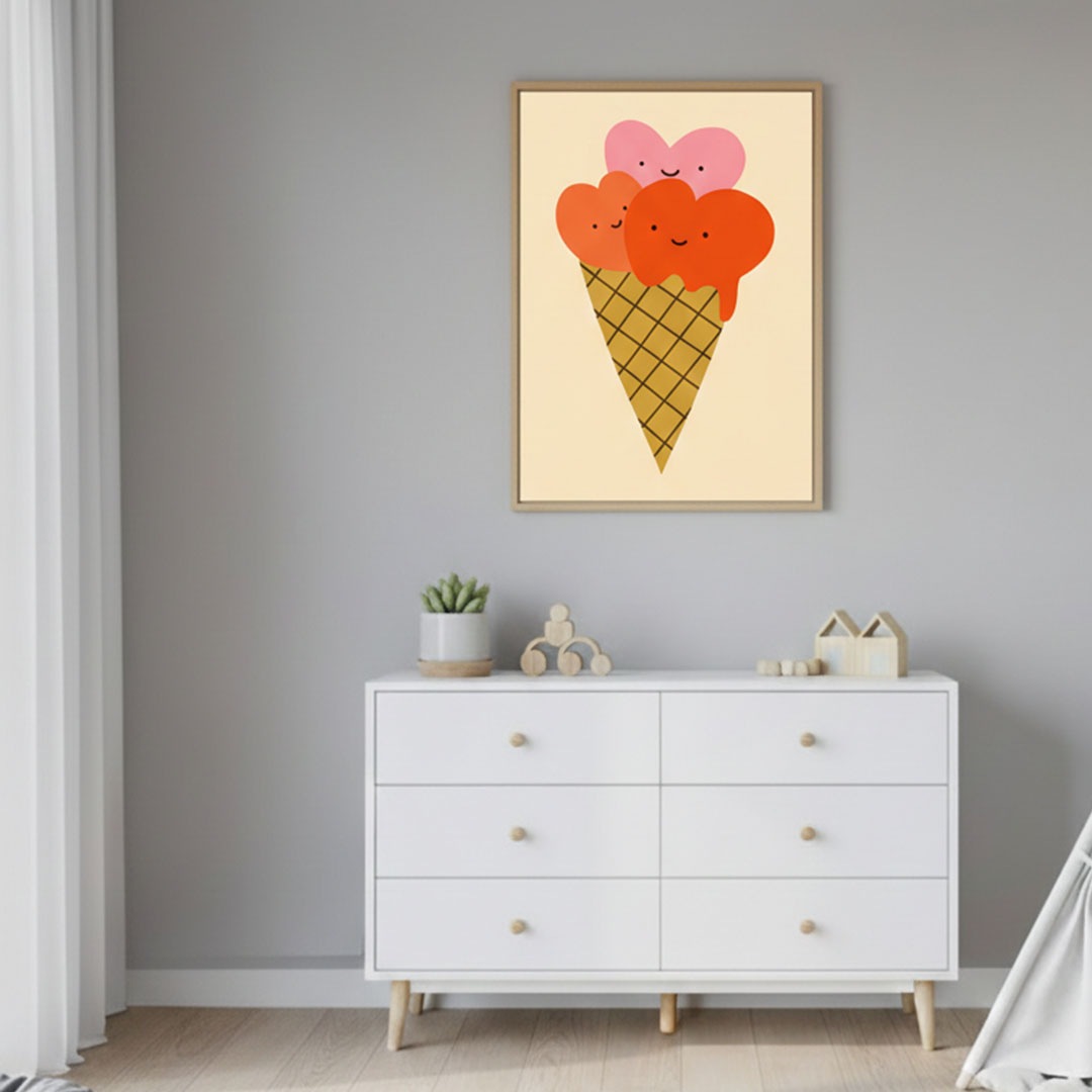 �ڥ����ڡ����оݡۡڤ����󤻡�Paper Collective��MADO (�ޥ�) �ݥ����� ��50��70�� Hearts Icecream �̲�/����ƥꥢ/������/������������Ź�ʡڿ��ǥ������