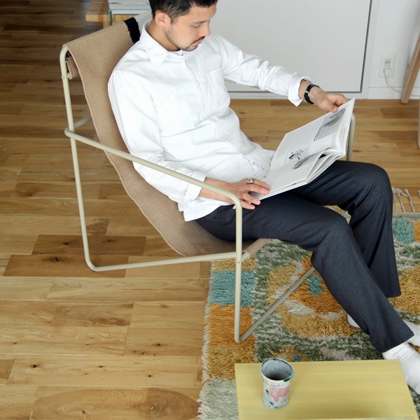 ��20��OFF��Ferm Living (�ե������ӥ�) Desert Lounge Chair (�ǥ����� �饦�󥸥�����) �����ߥ�/�֥�å� �����/������ �̲�/����ƥꥢ/�ȶ�/������������Ź�ʡڹ���߸ˤ����