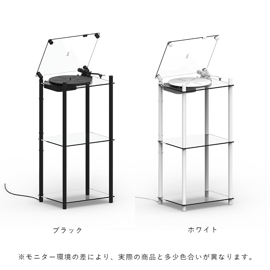 �ڤ����󤻡� TRANSPARENT (�ȥ�󥹥ڥ�����) Transparent Turntable Stand�ʥȥ�󥹥ڥ����� ������ơ��֥� ������ɡ� �֥�å�/�ۥ磻�� �̲�/���������ǥ�/�����ǥ���/����ƥꥢ����������եȡ�