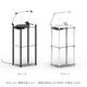 �ڤ����󤻡� TRANSPARENT (�ȥ�󥹥ڥ�����) Transparent Turntable Stand�ʥȥ�󥹥ڥ����� ������ơ��֥� ������ɡ� �֥�å�/�ۥ磻�� �̲�/���������ǥ�/�����ǥ���/����ƥꥢ����������եȡ�