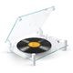 ڤ󤻡 TRANSPARENT (ȥ󥹥ڥ) Transparent Turntableʥȥ󥹥ڥ ơ֥ ֥å/ۥ磻 ̲/ǥ/ԡ/ǥ/ƥꥢ