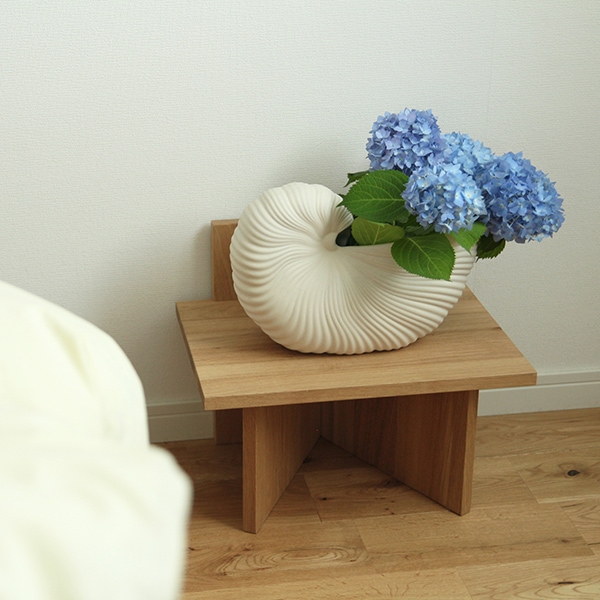 �ڤ����󤻡�Ferm Living (�ե������ӥ�)  Shell Pot(������ݥå�) ���եۥ磻�� �̲�/����ƥꥢ/����/�ե��١���/ȭ