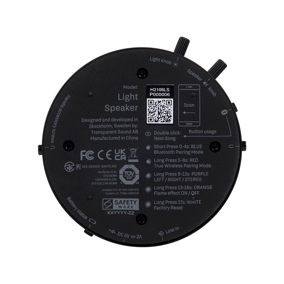 �ڤ����󤻡� TRANSPARENT (�ȥ�󥹥ڥ�����) Light Speaker�ʥ饤�� ���ԡ������� �֥�å�/�ۥ磻�� �̲�/���������ǥ�/���ԡ�����/�����ǥ���/����ƥꥢ/�ݡ����֥���ס���������եȡ�