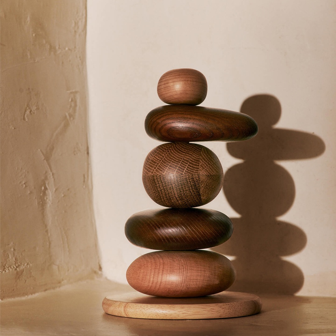 ڤ󤻡Ferm Living (եӥ) Pebble Stacking Blocks (ڥ֥ å󥰥֥å) ̲/ƥꥢ/֥/Ź