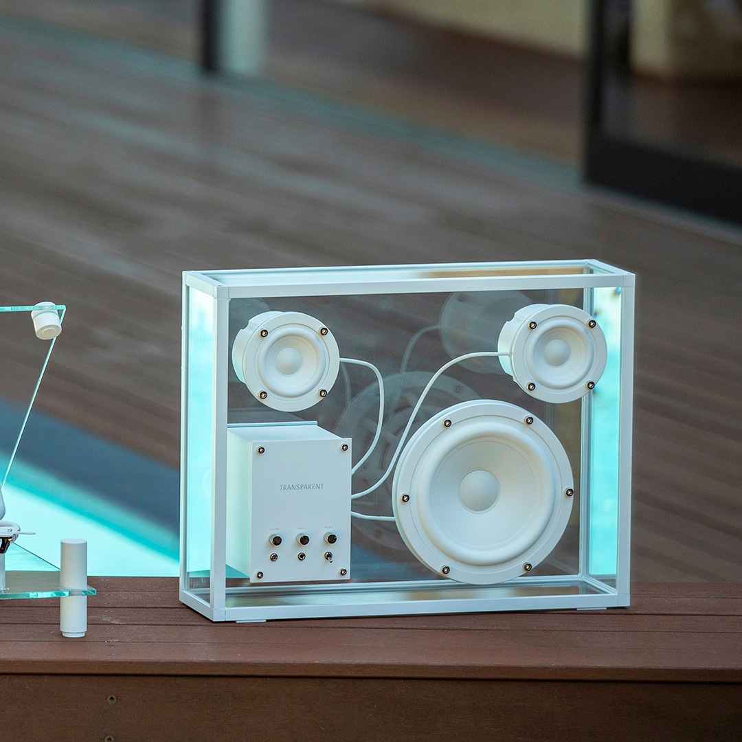 �ڤ����󤻡� TRANSPARENT (�ȥ�󥹥ڥ�����) Transparent Speaker�ʥȥ�󥹥ڥ����� ���ԡ������� �ۥ磻��/�֥�å�/�֥�å������� �̲�/���������ǥ�/���ԡ�����/�����ǥ���/����ƥꥢ