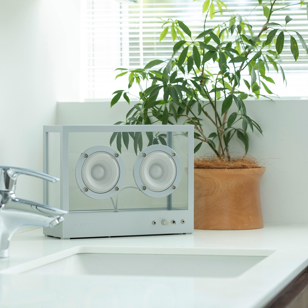 �ڤ����󤻡� TRANSPARENT (�ȥ�󥹥ڥ�����) Small Transparent Speaker�ʥ��⡼�� �ȥ�󥹥ڥ����� ���ԡ������� �ۥ磻��/�֥�å�/�᥿�� �̲�/���������ǥ�/���ԡ�����/�����ǥ���/����ƥꥢ����������եȡ�
