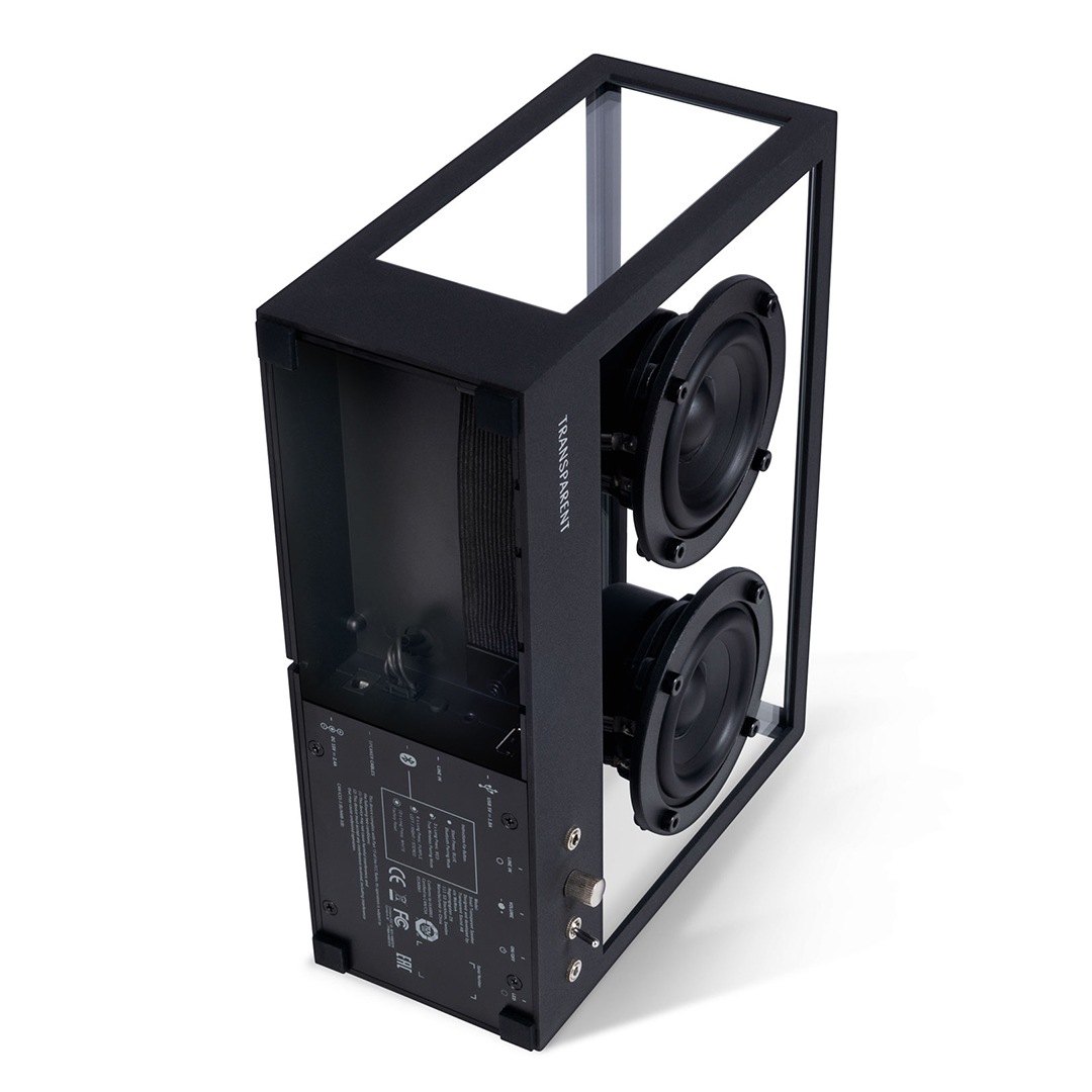 �ڤ����󤻡� TRANSPARENT (�ȥ�󥹥ڥ�����) Small Transparent Speaker�ʥ��⡼�� �ȥ�󥹥ڥ����� ���ԡ������� �ۥ磻��/�֥�å�/�᥿�� �̲�/���������ǥ�/���ԡ�����/�����ǥ���/����ƥꥢ����������եȡ�